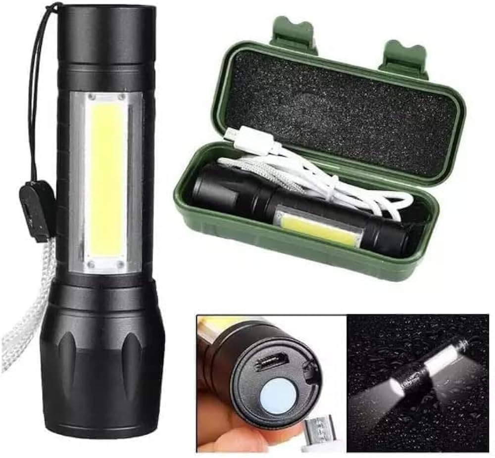 High quality LED Flashlight, Super Bright 3 Light Modes