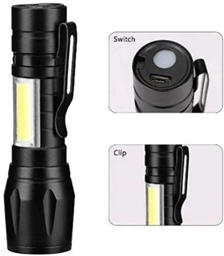 High quality LED Flashlight, Super Bright 3 Light Modes