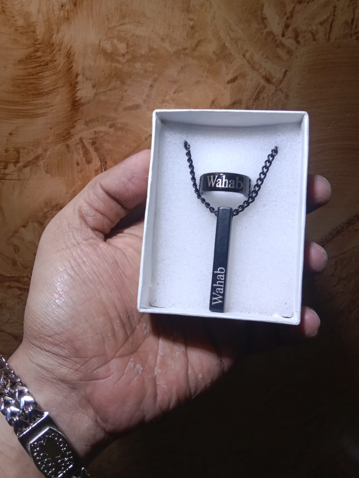 Bar Locket & Ring