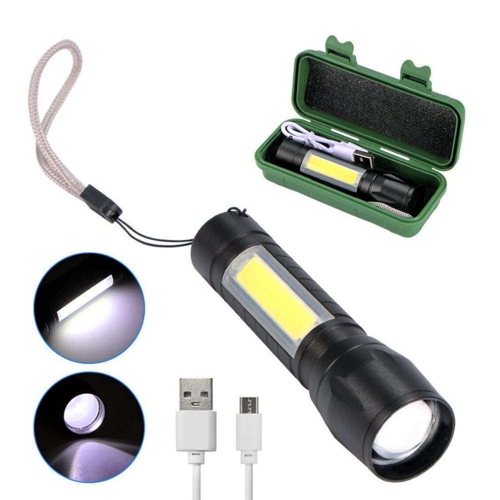 High quality LED Flashlight, Super Bright 3 Light Modes
